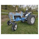 Ford 8000 tractor we are told that it runs but