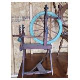 Flax wheel -old green trim