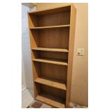 Open bookshelf needs cleaning 30"12"71"