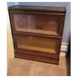 1dr/2 section Globe Wernicke barrister bookcase