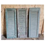 3 shutters 19"57"