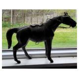 Large leather horse