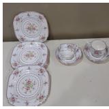 10  pcs. of Royal Albert bone china, plates and