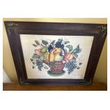 Mary Bradley theorem print - fruit basket approx
