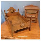 Adirondack doll bed & dresser