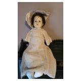 Folky doll with blinking eyes - Aprx 18"