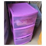 3dr pink sterilite storage cabinet - fabrics, etc