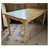 Maple kitchen table 60"36"30"