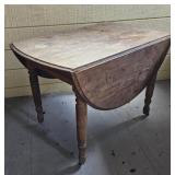 Chestnut drop leaf table