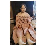 Large doll very folky - Aprx 32"