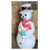 Snowman blow mold 40"t