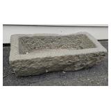 Concrete planter 19"9"6"