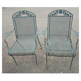 2 patio chairs