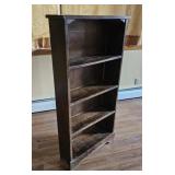 Open pine bookshelf 24"8"48"