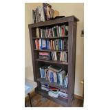 Bookshelf books are lot 37