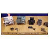 Vintage Dollhouse Stoves - Iron