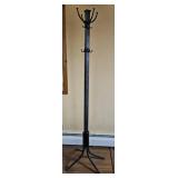 Metal hat rack 69"t
