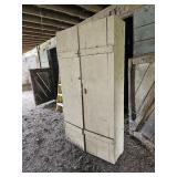 Painted 2 door cupboard 40"14"76"