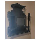 Black Eastlake hanging cupboard - beautiful
