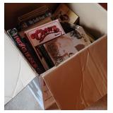Large box of mostly VHS & DVD movies