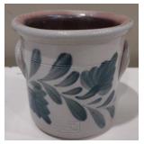 Salmon falls pottery crock