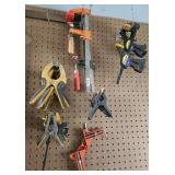 Bar clamps and clamps