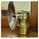 "Butterfly" trade mark brass lamp/lantern
