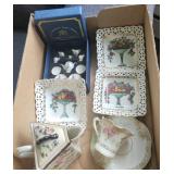 Box nice china - mini German tea set, German