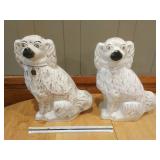 Staffordshire dogs - pair