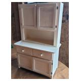 White kitchen cupboard for a doll