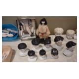 China Body parts - legs, hands, heads