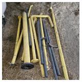 Metal pipes railing?