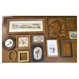 Box of little art & frames