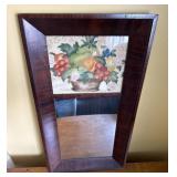 Ogee mirror w/ theorem approx 27"x14"
