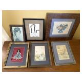 6 pieces art - Theorem print, children