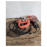 Corded drill, rotary saw