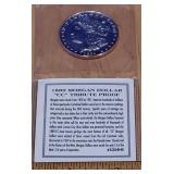 1889 Million Dollar Morgan - "CC" Tribute Proof
