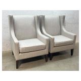 2 Wing Back Chairs/ Very Clean !!!!!