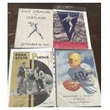 4 football programs -1948 Binghamton, 1952 Penn