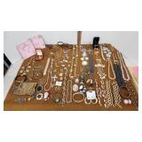 Costume jewelry necklaces bracelets earrings etc