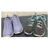 2pr Womenï¿½s Sketchers Size 8.5