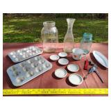 Chenango? butterware dishes/misc