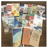 Maps- vintage New York, Pennsylvania, Florida,