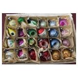 Vintage Christmas ornaments glass - Germany and