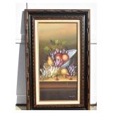 Vintage Artist Signed Still Life Painting