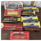 Lionel and American Flyer carriers trains