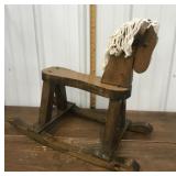 Rocking horse- wooden