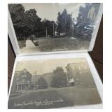 AMAZING Postcards NY small town local + Others