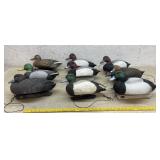 9 Duck Decoys w/ Storage bag