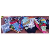 Debbie Mumm & vtg bag fabric, etc